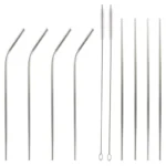 Set inox slamčica sa četkicama / 10 0,5x0,5x21,5 3,5mm